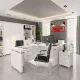 Конференц-кресло BN_TQ_Echair-806 VPU кожзам черный, хром