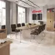 Конференц-кресло UA_EChair SAMBA Chrome к/з черный/к/з (V-4)