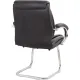 Конференц-кресло BN_SH_EChair-516V PU кожзам черный, хром