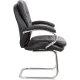Конференц-кресло BN_SH_EChair-515V PU кожзам черный, хром