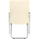 Конференц-кресло BN_TQ_Echair-807 VPU-1 кожзам бежевый, хром