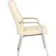 Конференц-кресло BN_TQ_Echair-807 VPU-1 кожзам бежевый, хром