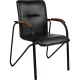 Конференц-кресло UA_EChair SAMBA Black к/з черн./орех (V-4 1.031)