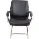 Конференц-кресло BN_SH_EChair-516V PU кожзам черный, хром