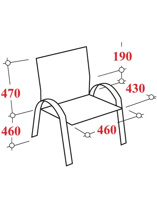 Конференц-кресло БМФ Easy Chair SAMBA(Самба) BOX СН Д8 Z11 чер со столиком