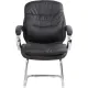 Конференц-кресло BN_SH_EChair-515V PU кожзам черный, хром
