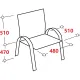 Конференц-кресло BN_TQ_Echair-806 VPU кожзам черный, хром