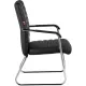 Конференц-кресло BN_TQ_Echair-806 VPU кожзам черный, хром