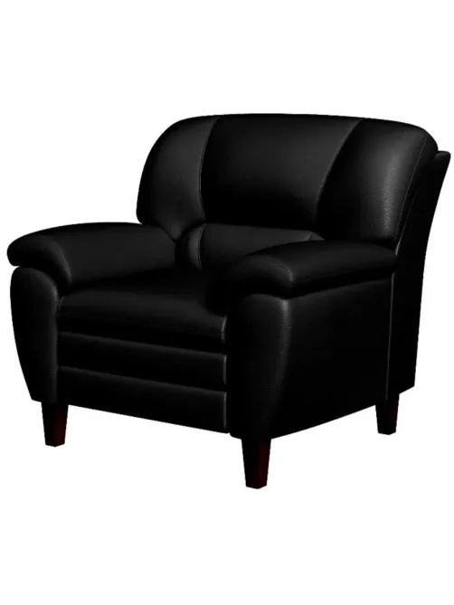 Кресло MV_Комус Мебель_BAYU (Ba1-2) к/з Or.16/Ec.3001 черн