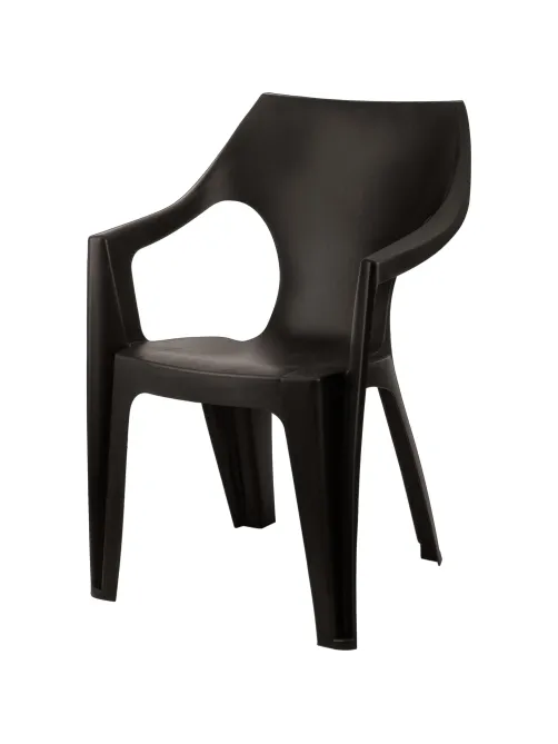 Кресло PR_Decorona DeForma 550x535x785 мм теплый орех