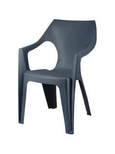 Кресло PR_Decorona DeForma 550x535x785 мм графитовый шторм