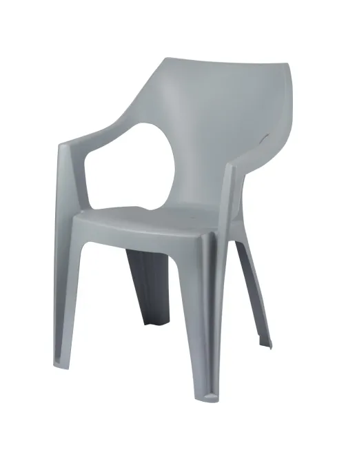 Кресло PR_Decorona DeForma 550x535x785 мм дымчатый кварц