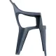 Кресло PR_Decorona DeForma 550x535x785 мм графитовый шторм