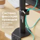 Кронштейн настольный для одного монитора ONKRON D101E, 13-34, черный