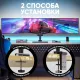 Кронштейн Onkron (держатель) для трех мон. 13-32, настольный, черный G280
