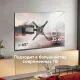 Кронштейн ONKRON M4 для телевизора 32-65 наклонно-поворотный, черный