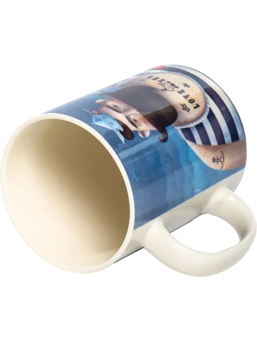 Кружка 510мл Love Sea, NEW BONE CHINA, подар.уп, 133-08065