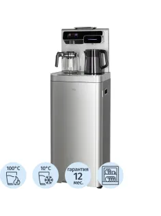 Кулер Ecotronic TB44-LE silver с чайным столиком Тиабар