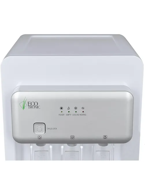 Кулер Ecotronic K43-LXE white-silver напольный