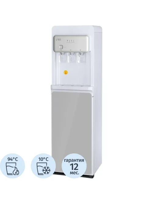 Кулер Ecotronic K43-LXE white-silver напольный