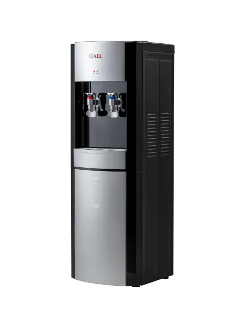 Кулер для воды AEL LD-AEL-28 black/silver напольный электронное охлажд