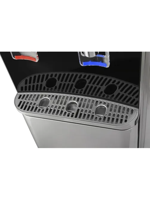 Кулер AEL LD-AEL-40c silver/black  для воды,шкафчик нагрев/электр охл