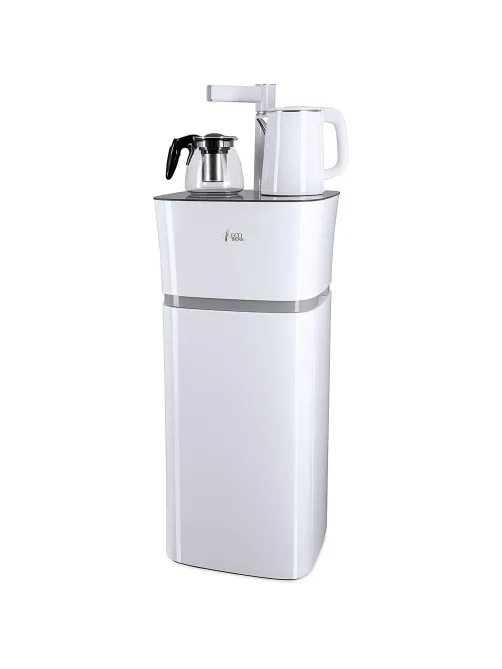 Кулер Ecotronic TB11-LE white напольный с чайным столиком