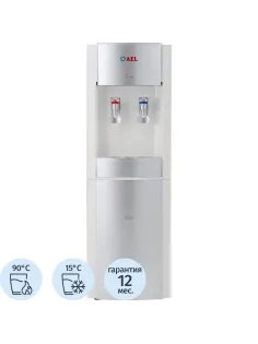 Кулер для воды AEL LD-AEL-28c white/silver напольный электронное охлажд
