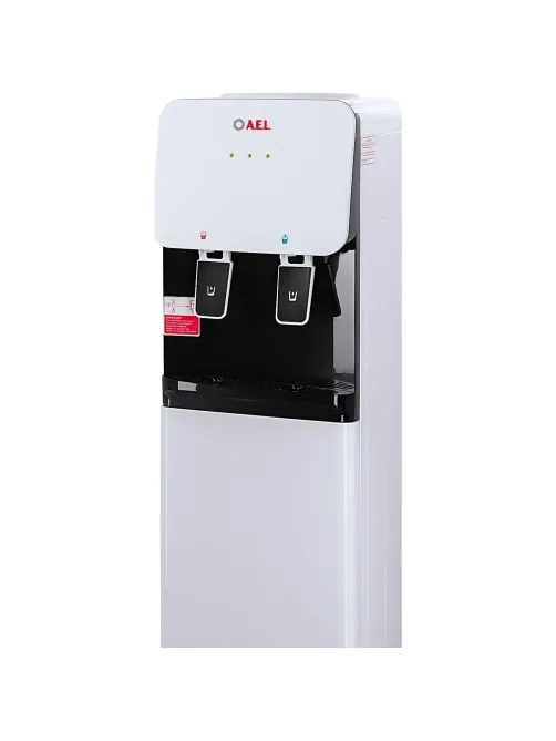 Кулер для воды AEL LD-AEL-85C white/black  нагрев/электронное охл, шкаф