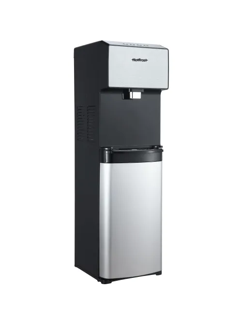 Кулер для воды HotFrost V450ASM, 650Вт, бак холод. 3.6л,горяч. 1л, (серебр)