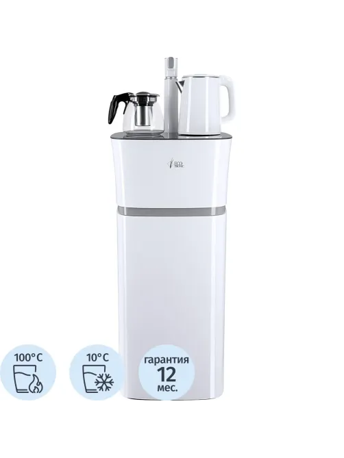 Кулер Ecotronic TB11-LE white напольный с чайным столиком