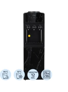 Кулер Ecotronic K25-LCE black Marble напольный