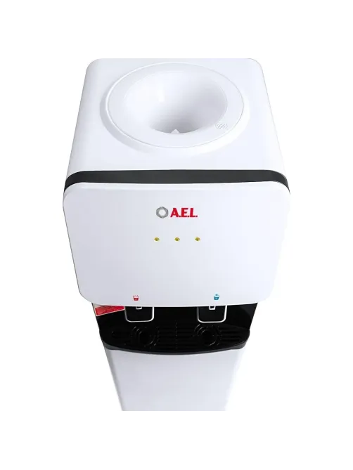 Кулер для воды AEL LD-AEL-85C white/black  нагрев/электронное охл, шкаф