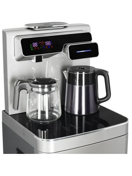 Кулер Ecotronic TB44-LE silver с чайным столиком Тиабар