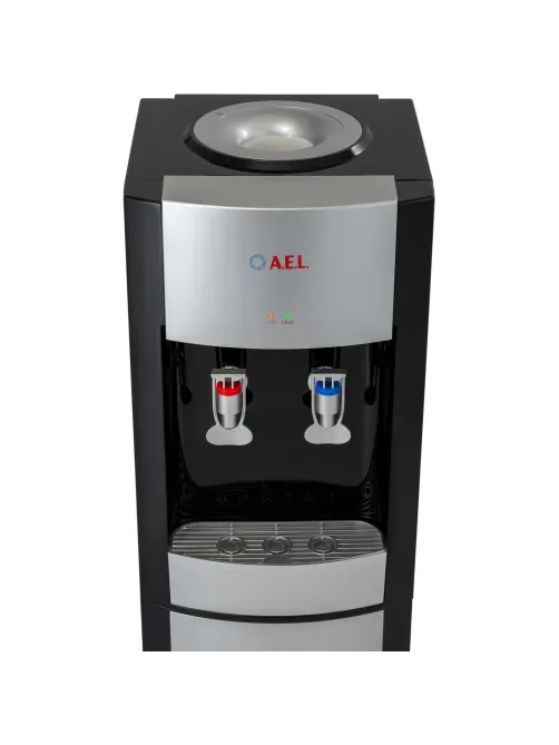 Кулер для воды AEL LD-AEL-28 black/silver напольный электронное охлажд