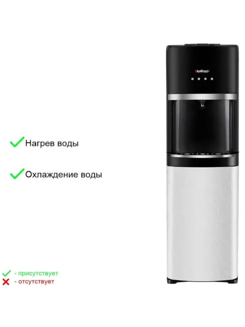 Кулер для воды HotFrost 35 AEN электронный, нижняя загрузка