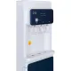Кулер Ecotronic K43-LXE white-blue
