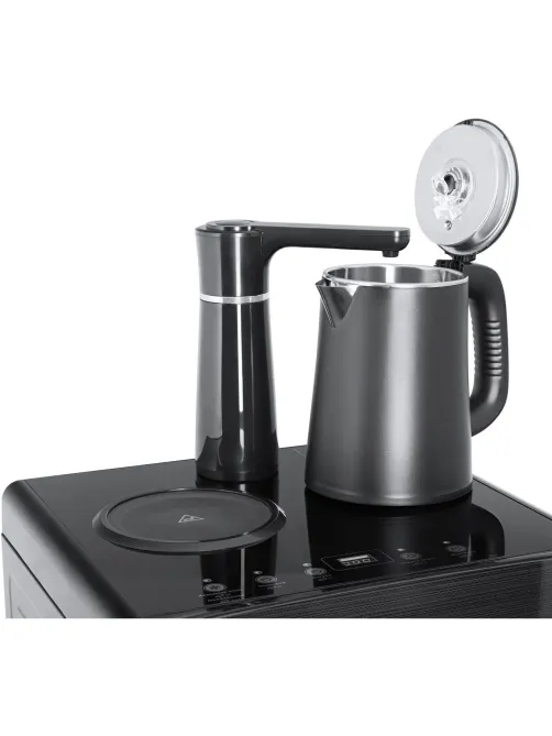 Кулер Ecotronic TB18-LE black с чайным столиком Тиабар