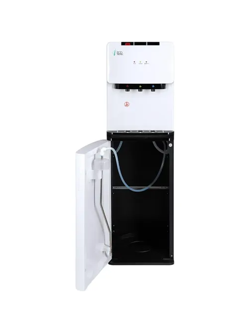Кулер Ecotronic K41-LXE  white-black с нижн загрузкой бутыли и электр охлаж