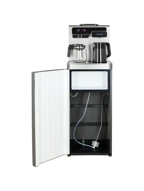 Кулер Ecotronic TB44-LE silver с чайным столиком Тиабар