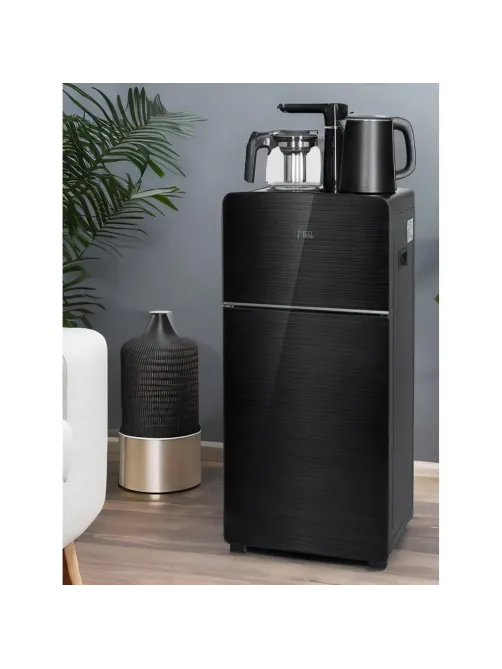 Кулер Ecotronic TB18-LE black с чайным столиком Тиабар
