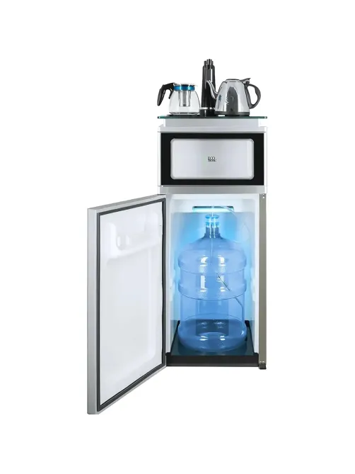 Кулер ECOTRONIC TB3-LE UV с чайным столиком. Нижняя загрузка бутыли.