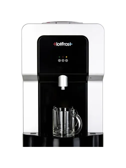 Кулер HOTFROST V900CS, напольный, компрессионный, кнопка, серебристый/черн