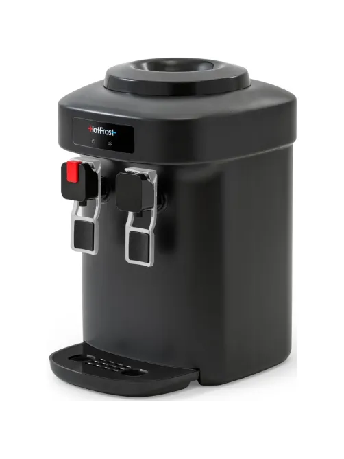 Кулер для воды HotFrost D65EN чёрный, электронное охлаждение, настольный