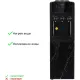 Кулер Ecotronic K25-LCE black Marble напольный