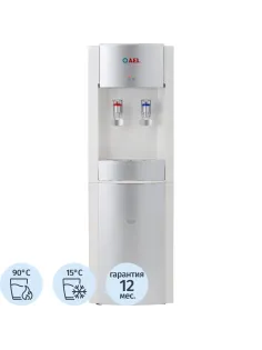 Кулер для воды AEL LD-AEL-28 white/silver напольный электронное охлаждение