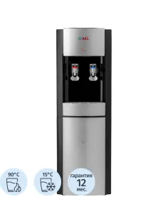 Кулер для воды AEL LD-AEL-28c black/silver напольный электронное охлаждение