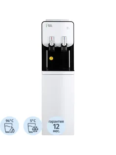 Кулер Ecotronic M40-LF white-black, напольный