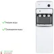 Кулер Ecotronic K30-LCE white-grey, напольный