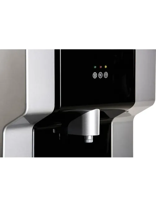 Кулер HOTFROST V900CS, напольный, компрессионный, кнопка, серебристый/черн